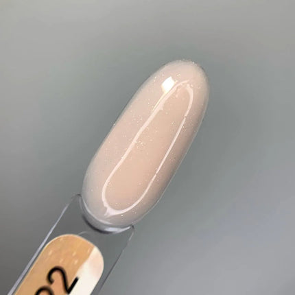 Edlen Builder Gel №22 «Πριγκίπισσα» Κρεμ Μπεζ με γκλίτερ 15ml
