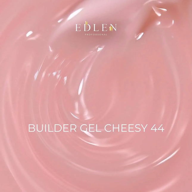Edlen Builder Gel №44 "Cheesy" Milky Pink Peach 15ml