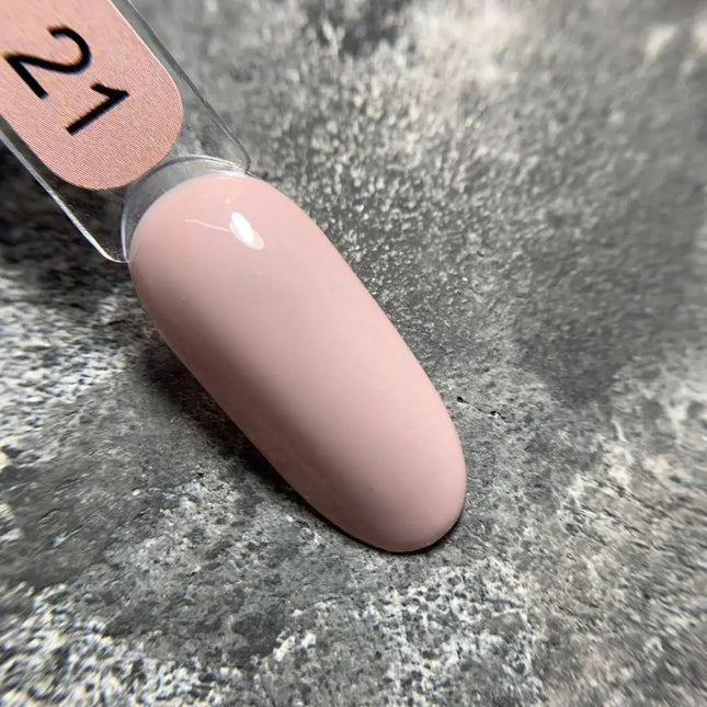 Βερνίκι τζελ Edlen χρώμα №21 Μπεζ Σμάλτο 9ml