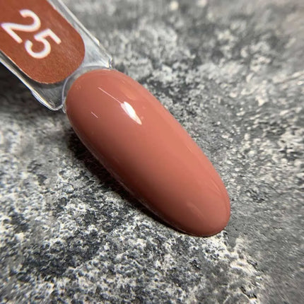 Edlen Gel Polish Color №25 Warm Brown 9ml