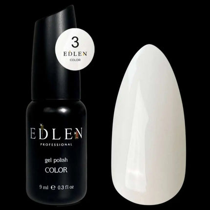 Edlen Gel Polish Χρώμα №03 Milky 9ml