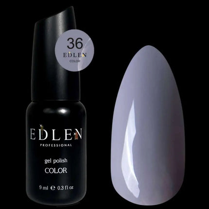Βερνίκι τζελ χρώματος Edlen №36 Γκρι Βιολετί 9ml