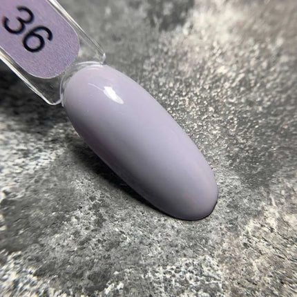 Βερνίκι τζελ χρώματος Edlen №36 Γκρι Βιολετί 9ml