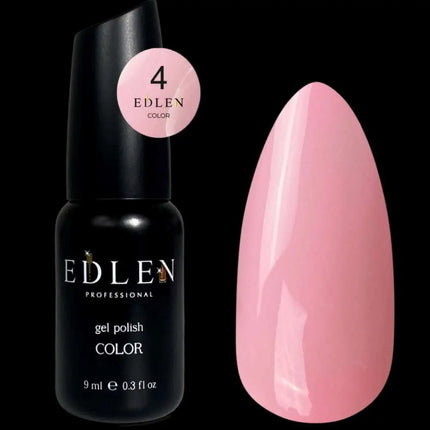 Edlen Gel Polish Color №04 Nude Pink 9ml