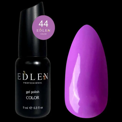 Edlen Βερνίκι Τζελ Χρώμα Νο 44 Σκούρο Μωβ 9ml