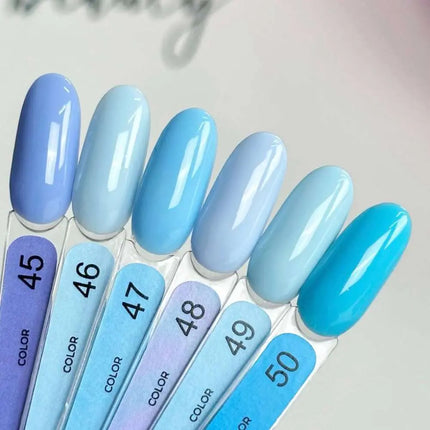 Βερνίκι τζελ Edlen, χρώμα №49 Cold Mint, 9ml