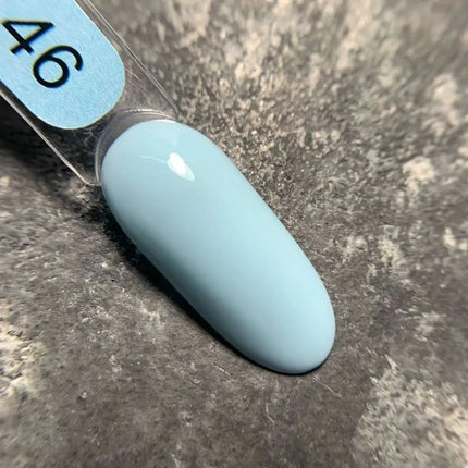 Edlen Ημιμόνιμο Βερνίκι Νυχιών Χρώμα №46 Milky Μπλε 9ml