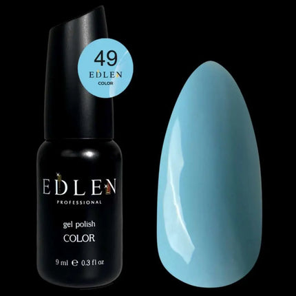 Βερνίκι τζελ Edlen, χρώμα №49 Cold Mint, 9ml