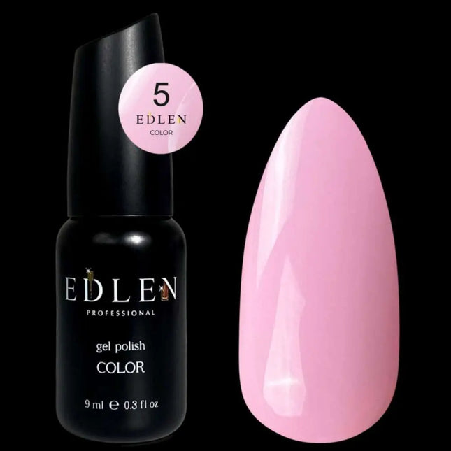 Edlen Gel Polish Χρώμα №05 Milky Ροζ 9ml