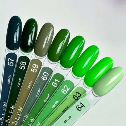 Edlen Gel Polish Color №61 Green 9ml