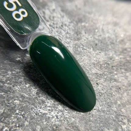 Edlen Gel Polish Color №58 Dark Green 9ml