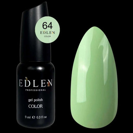 Βερνίκι τζελ Edlen, χρώμα №64 Μέντα 9ml
