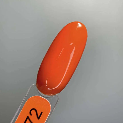 Τζελ βερνίκι νυχιών Edlen, χρώμα №72 Pumpkin Orange, 9ml