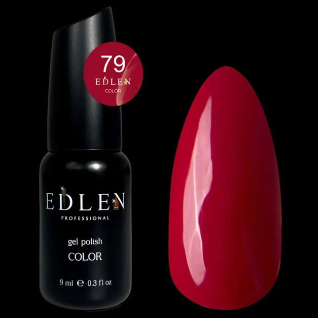 Edlen Gel Polish Color №79 Light Ruby 9ml