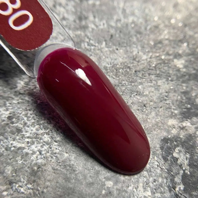 Edlen Gel Polish Color №80 Bordeaux Plum 9ml