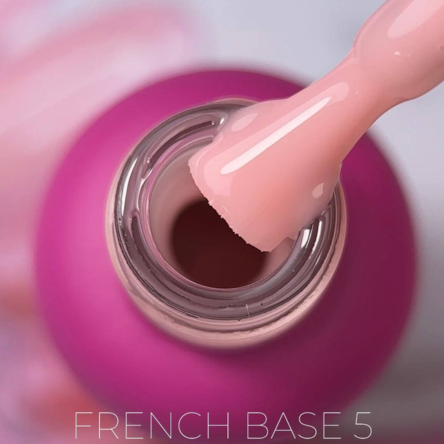 Edlen French Παλτό βάσης Flash №5 Απαλό Ροζ 9ml