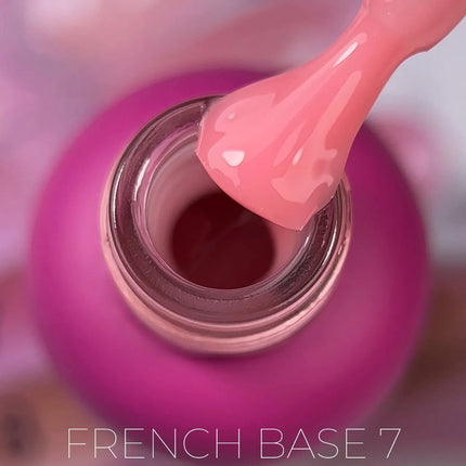 Edlen French Παλτό βάσης Flash №7 Καρπουζένιο Ροζ 9ml