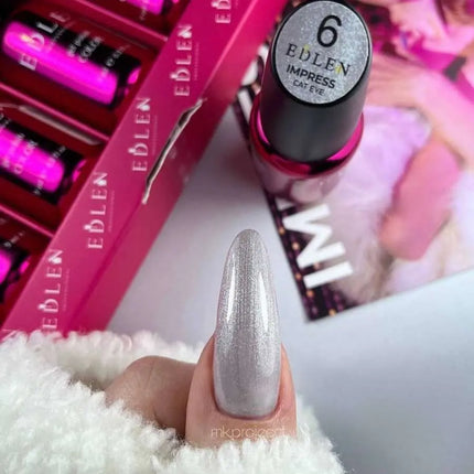 Edlen Cat Eye Impress №6 Pale Lavender 9ml