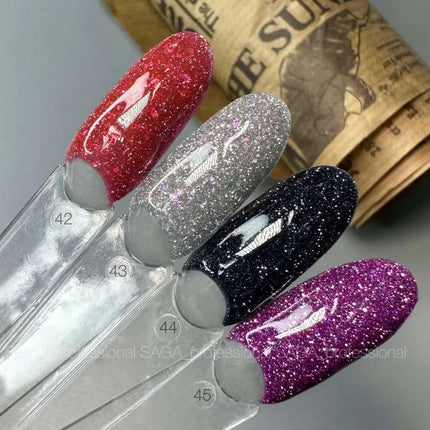 Saga Fiery Gel Polish №42 French Raspberry με φύλλο 9ml