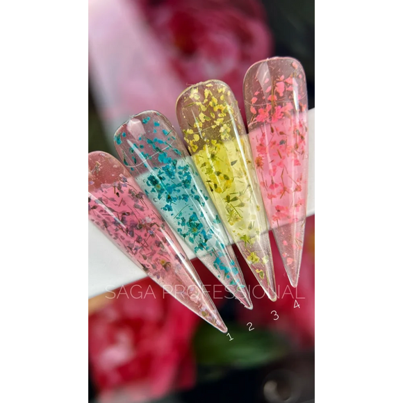 Flower Gel №1 5 ml Saga Professional - Gel paint