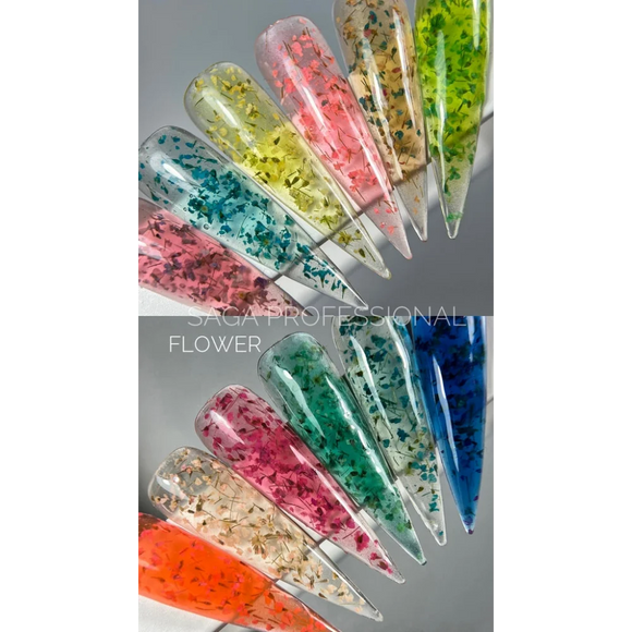 Flower Gel №5 5 ml Saga Professional - Gel paint