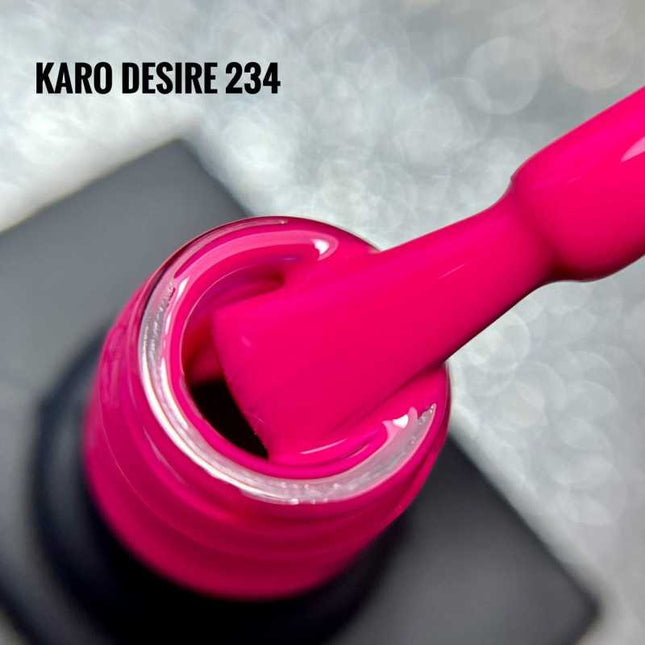 Βερνίκι Gel Desire 230 Safety orange 8ml KARO