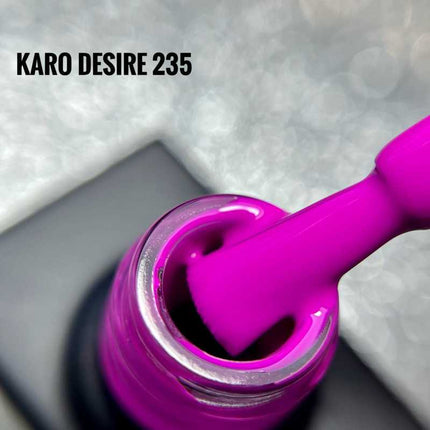 Βερνίκι Gel Desire 230 Safety orange 8ml KARO