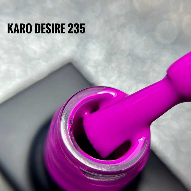 Βερνίκι Gel Desire 230 Safety orange 8ml KARO