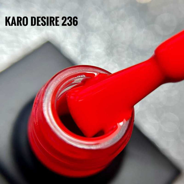 Βερνίκι Gel Desire 230 Safety orange 8ml KARO