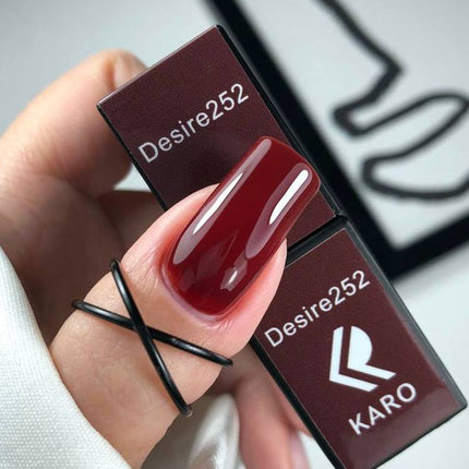 Βερνίκι Gel Desire 230 Safety orange 8ml KARO