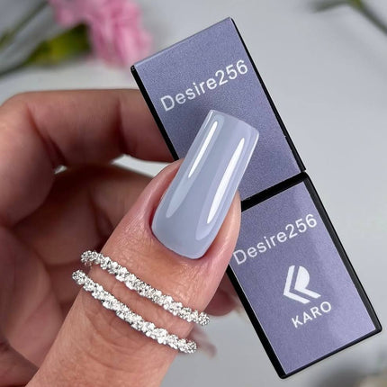 Βερνίκι Gel Desire №256 μπλε-γκρι 8ml KARO