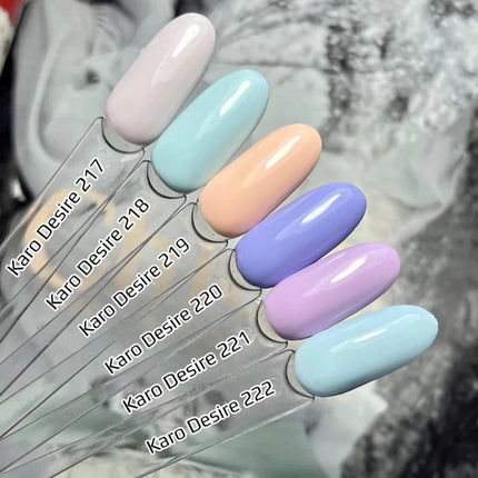 Gel Polish Desire 222 Light blue 8ml KARO - Gel Nail Polish