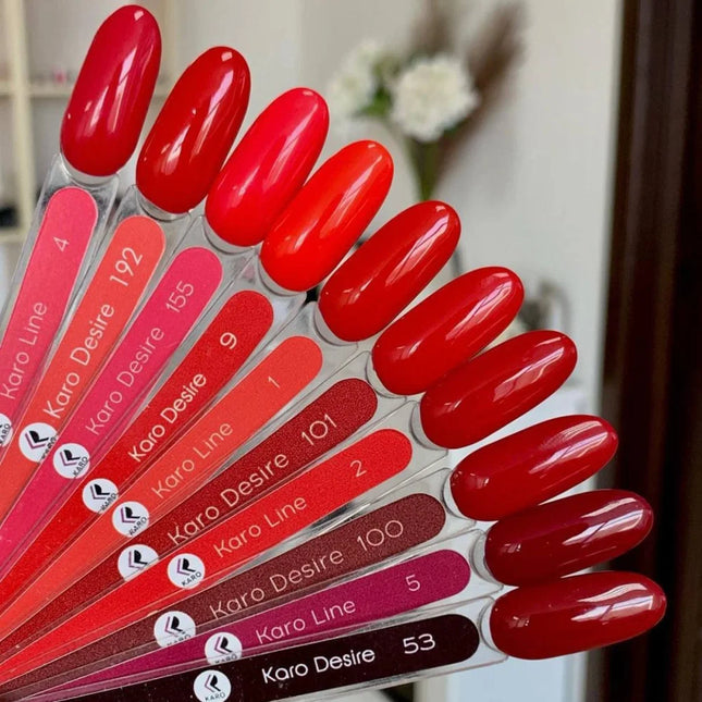Gel Polish Desire №53 Ruby 8ml KARO - Gel Nail Polish
