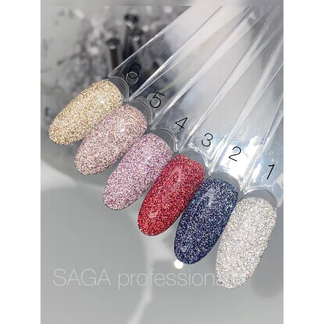 Gel polish Fiery №5 9 ml Saga Professional - Gel Nail Polish