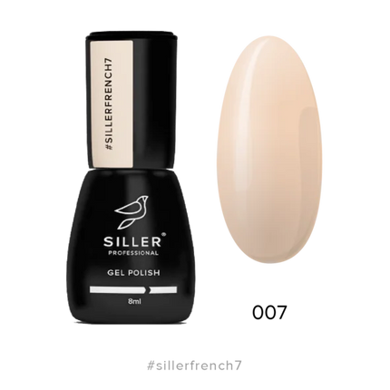 Gel Polish French №7 8 ml Siller - Gel Nail Polish