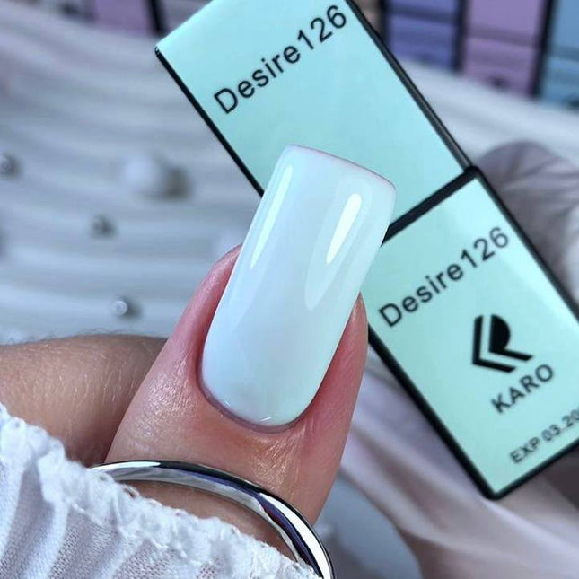 Gel Polish Desire №126 μέντα μπλε 8ml KARO