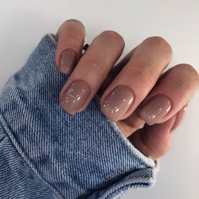 Gel Polish Desire №159 σκούρο μπεζ με λάμψη 8ml KARO