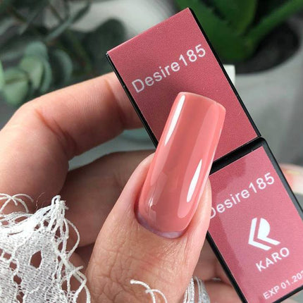 Gel Polish Desire №185 τούβλινο ροζ 8ml KARO