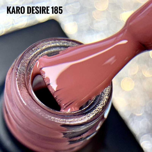 Gel Polish Desire №185 τούβλινο ροζ 8ml KARO