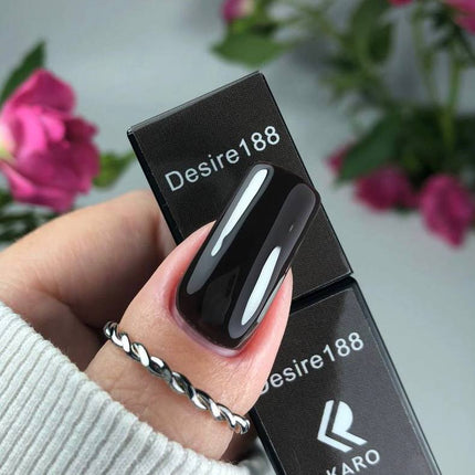 Gel Polish Desire №188 νυχτερινό καφέ 8ml KARO