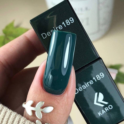 Gel Polish Desire №189 μεσάνυχτα πράσινο 8ml KARO