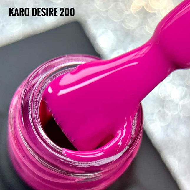 Gel Polish Desire №200 βαθύ ροζ 8ml KARO