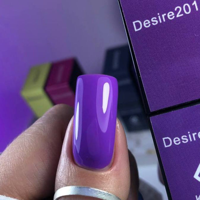 Gel Polish Desire №201 μοβ αμέθυστος 8ml KARO