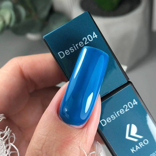 Gel Polish Desire №204 κοβάλτιο μπλε 8ml KARO