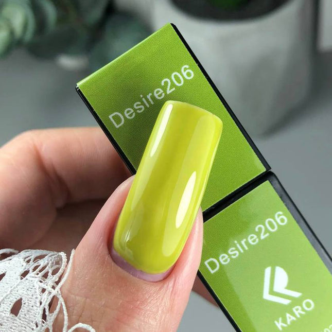 Gel Polish Desire №206 ελιά σκούρη 8ml KARO