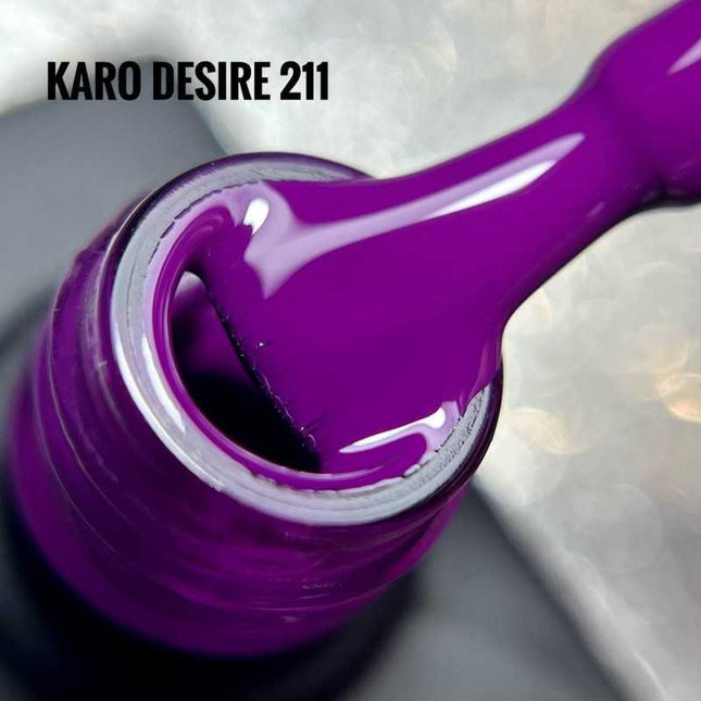 Gel Polish Desire №211 βιολετί 8ml KARO