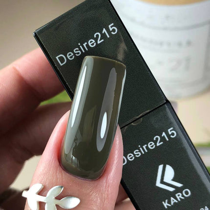 Βερνίκι Gel Desire №215 combu πράσινο 8ml KARO