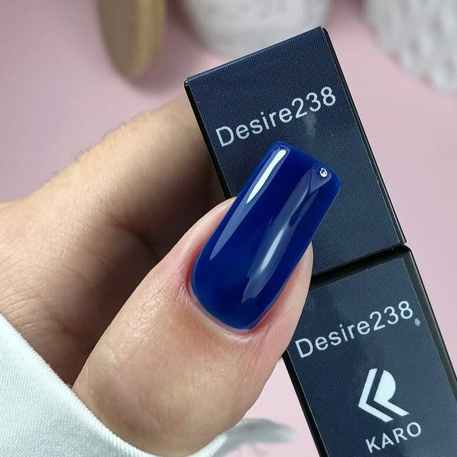 Βερνίκι Gel Desire №238 ναυτικό μπλε 8ml KARO