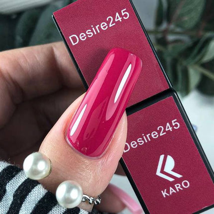 Βερνίκι Gel Desire №245 κλαρέ 8ml KARO