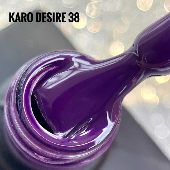 Gel Polish Desire №38 κλασικό βιολετί 8ml KARO
